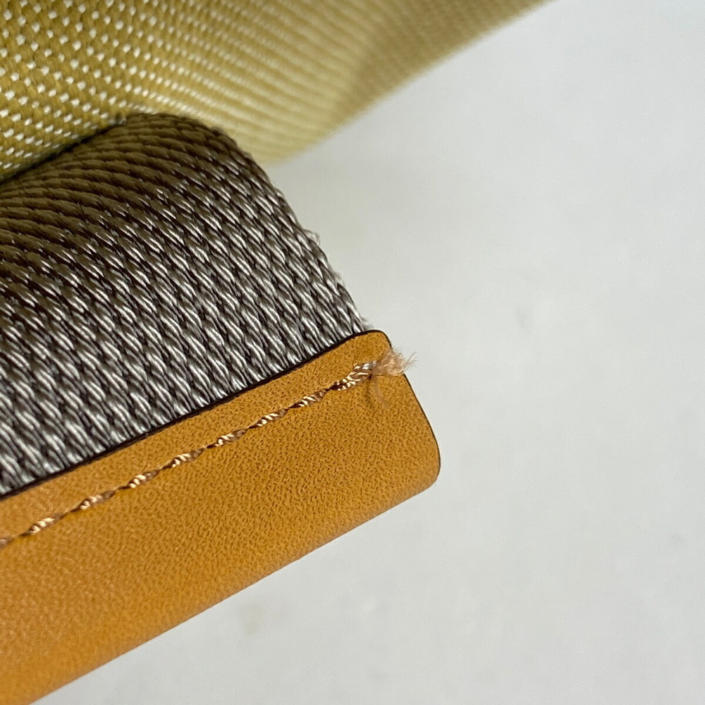 Loewe Anagram Tote Bag Shoulder Nature Canvas Brown Yellow - Picture 3 of 7